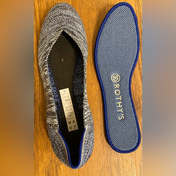 Rothy’s. Maritime Heather Flats. Size: 7.5. - Picture 6 of 10